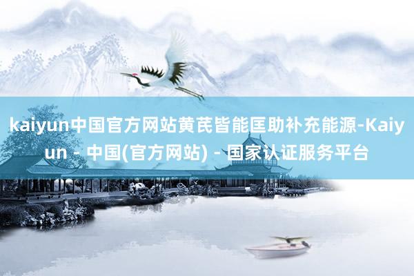 kaiyun中国官方网站黄芪皆能匡助补充能源-Kaiyun - 中国(官方网站) - 国家认证服务平台